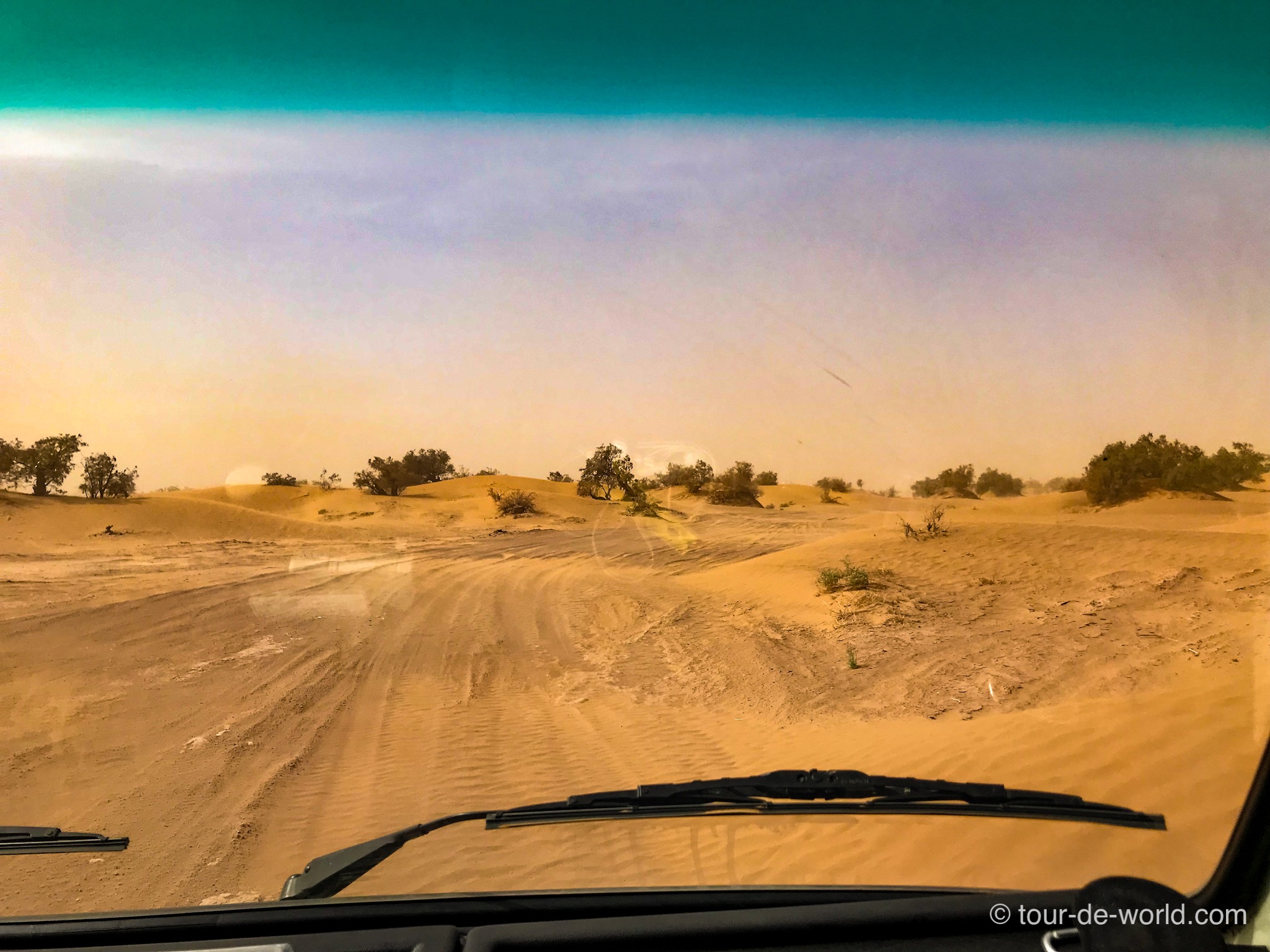 Wüstenfahrt-Marokko-Sand